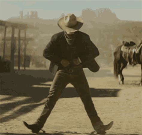 cowboy gifs|cowboy draw look gif.